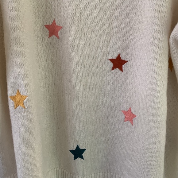 Plus size Colorful Star Pattern Sweater - Picture 4 of 5